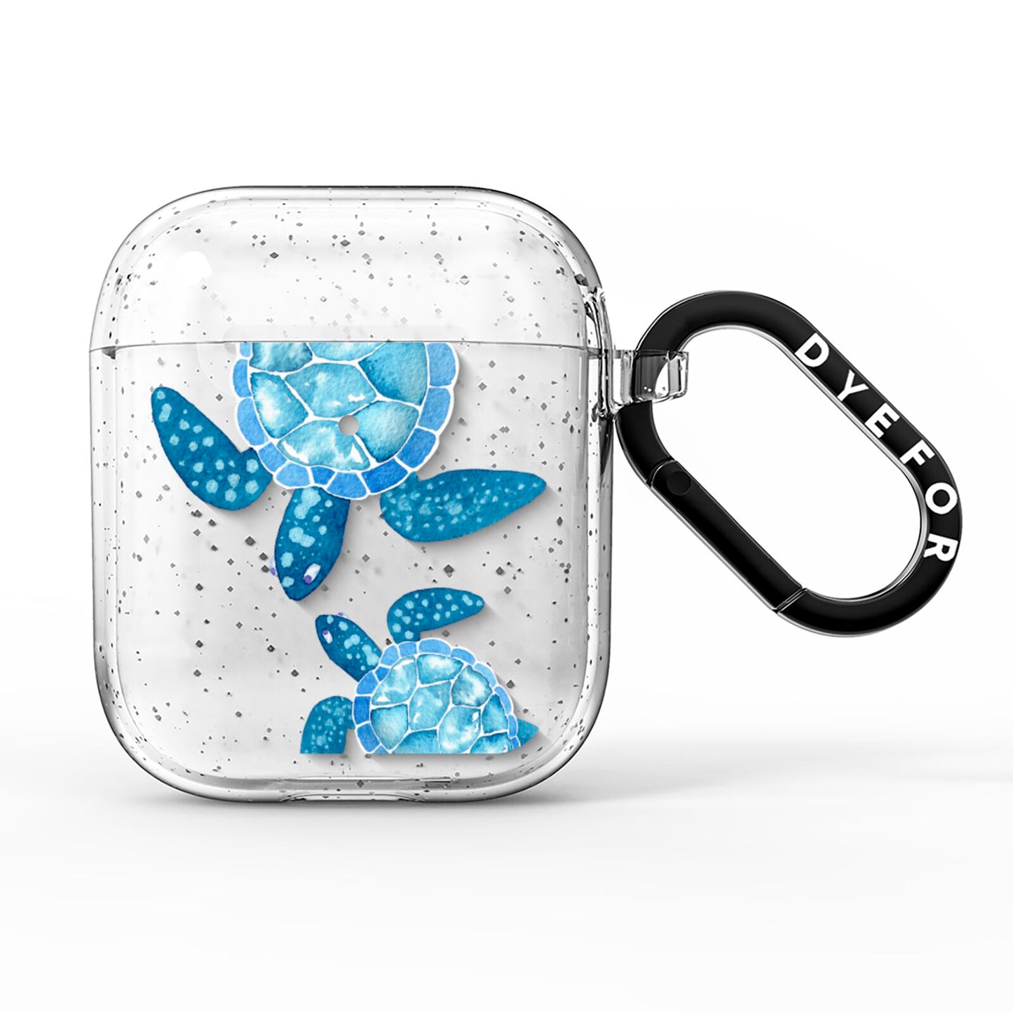Turtle AirPods Glitter Case