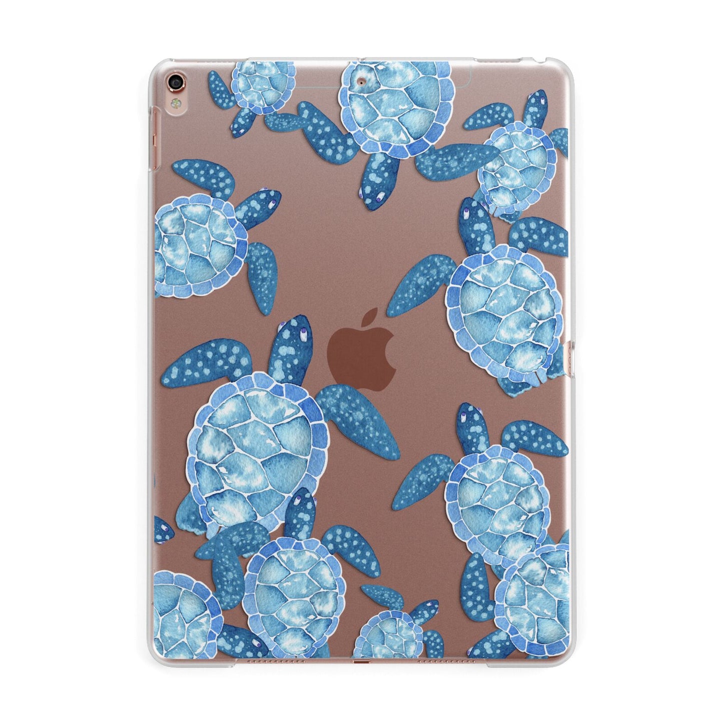 Turtle Apple iPad Rose Gold Case