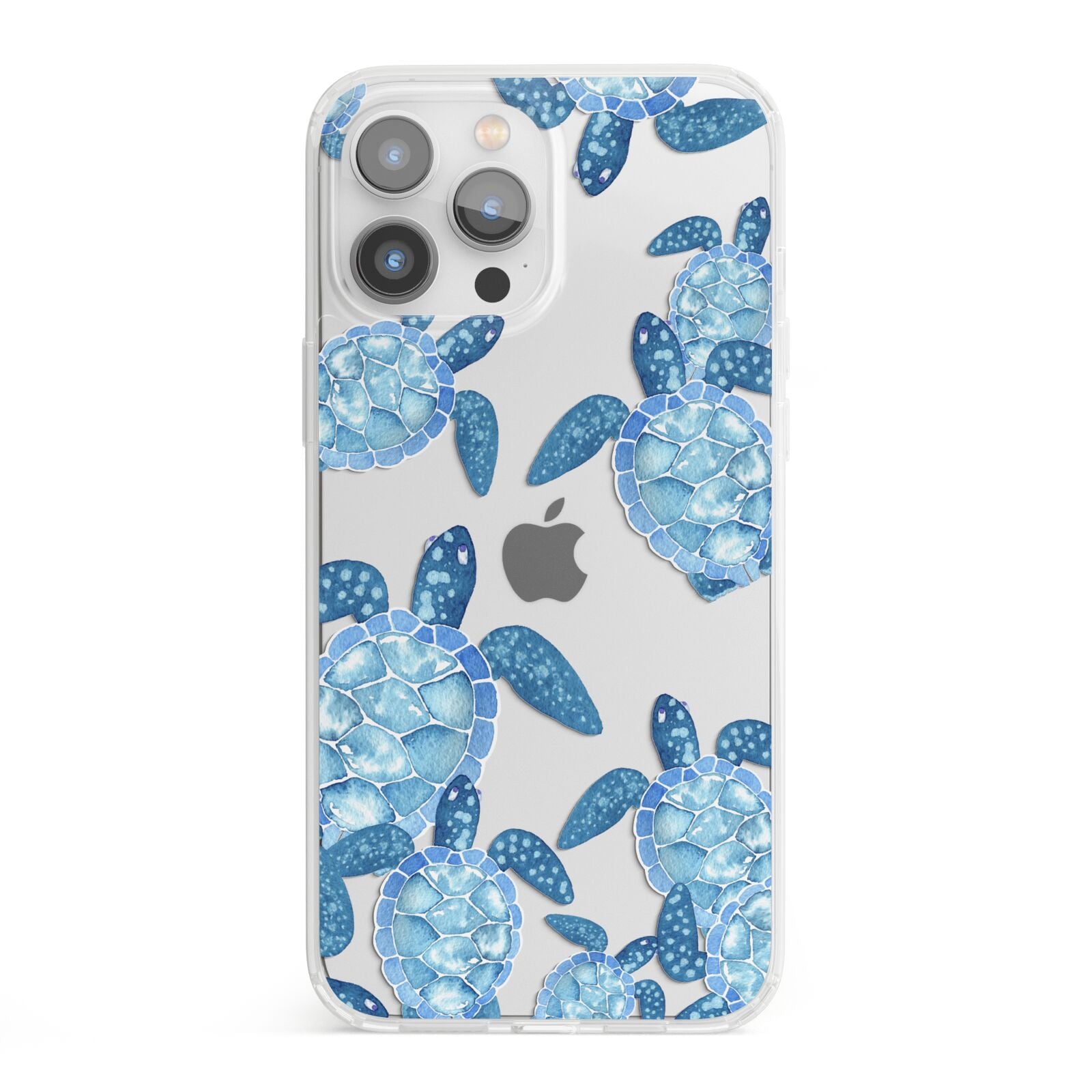 Turtle iPhone 13 Pro Max Clear Bumper Case