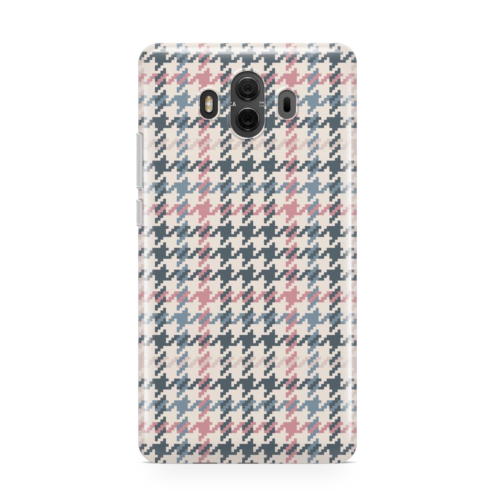Tweed Houndstooth Huawei Mate 10 Protective Phone Case