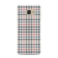 Tweed Houndstooth Samsung Galaxy A7 2016 Case on gold phone