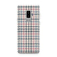 Tweed Houndstooth Samsung Galaxy S9 Plus Case on Silver phone