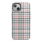 Tweed Houndstooth iPhone 13 Full Wrap 3D Tough Case