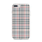 Tweed Houndstooth iPhone 7 Plus Bumper Case on Silver iPhone
