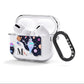 Two Candyland Galaxies AirPods Clear Case 3rd Gen Side Image