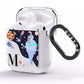 Two Candyland Galaxies AirPods Clear Case Side Image