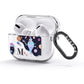 Two Candyland Galaxies AirPods Glitter Case 3rd Gen Side Image