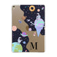 Two Candyland Galaxies Apple iPad Gold Case