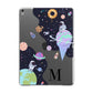 Two Candyland Galaxies Apple iPad Grey Case