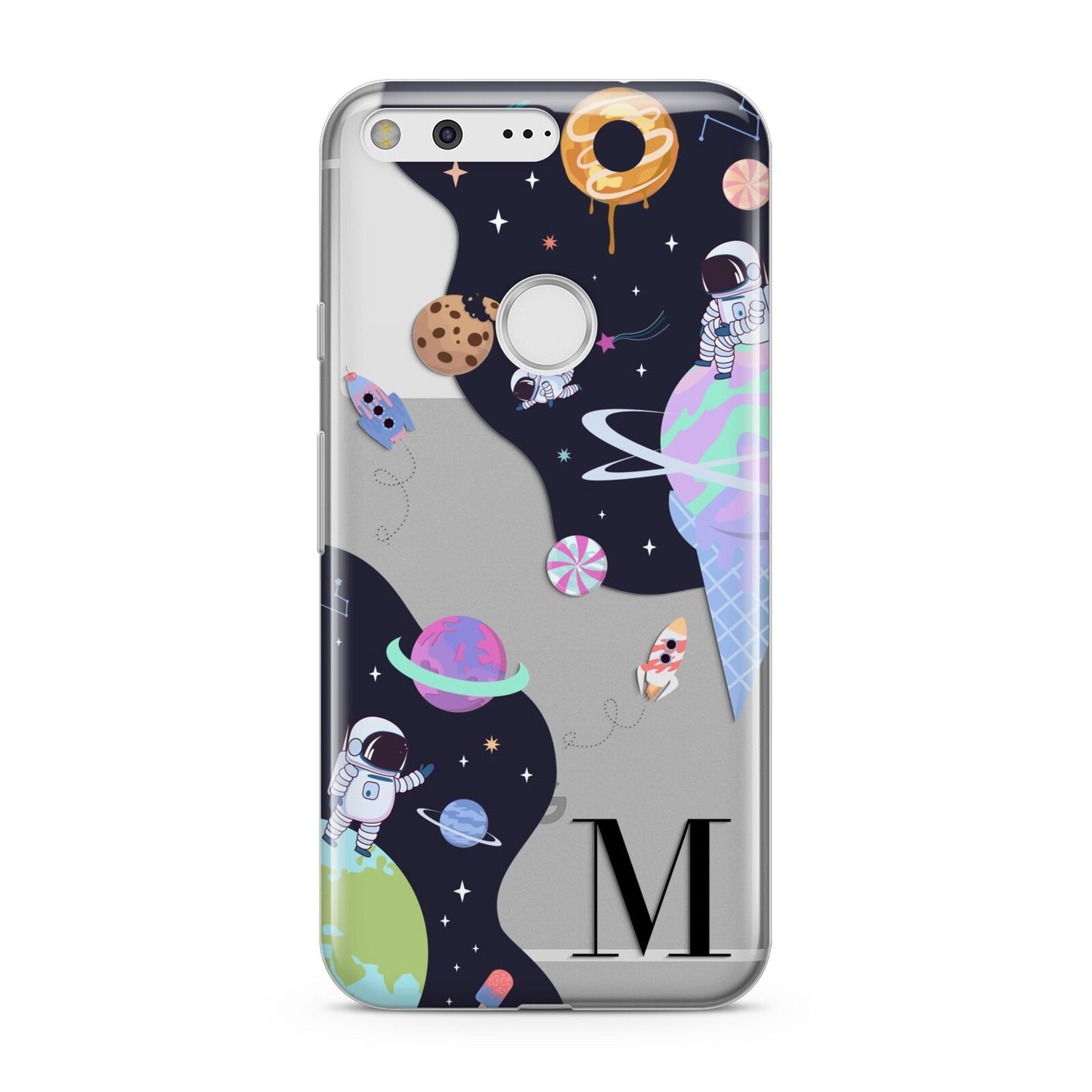 Two Candyland Galaxies Google Pixel Case