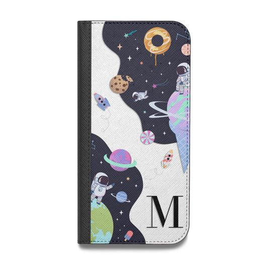 Two Candyland Galaxies Vegan Leather Flip Samsung Case