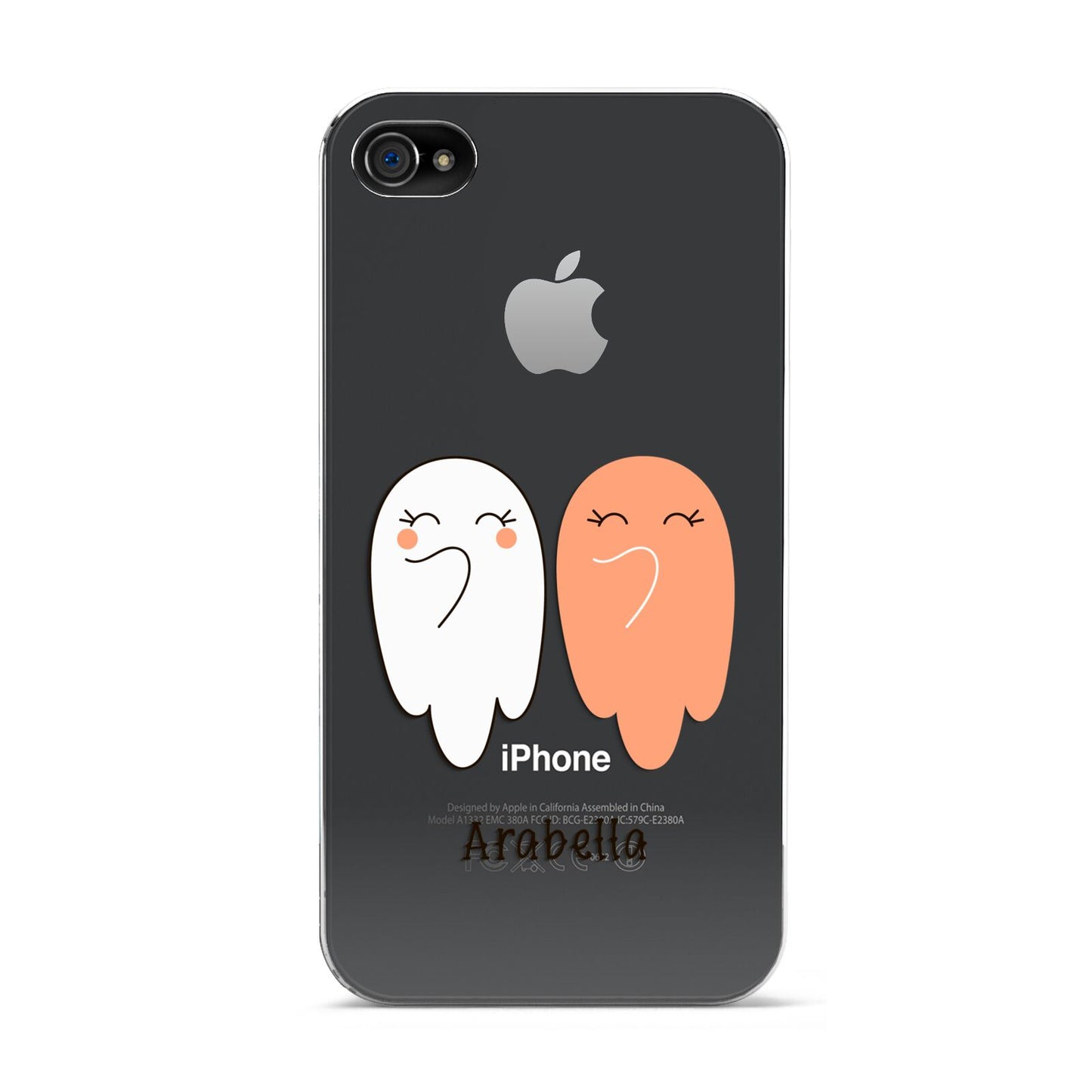 Two Ghosts Apple iPhone 4s Case