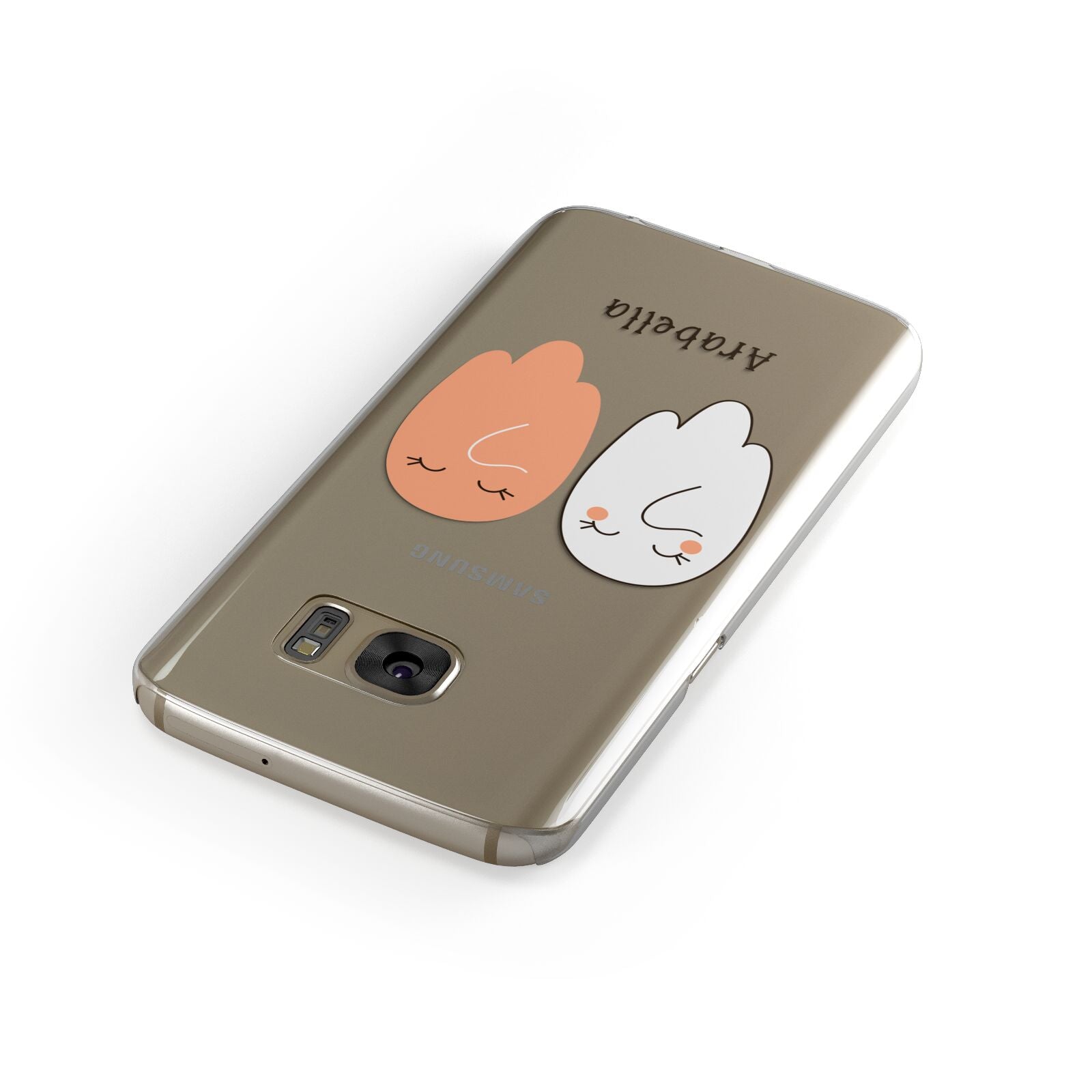 Two Ghosts Samsung Galaxy Case Front Close Up