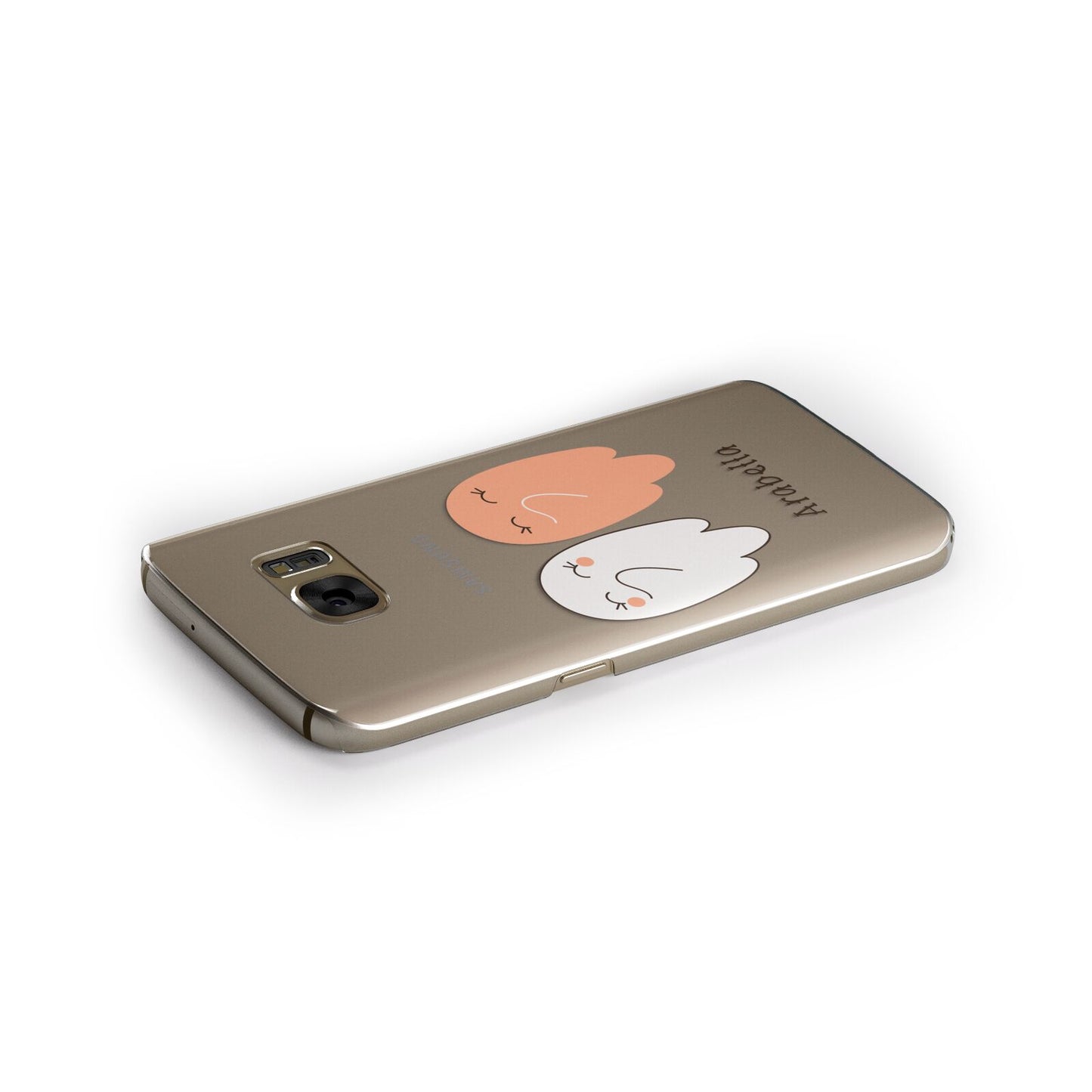 Two Ghosts Samsung Galaxy Case Side Close Up