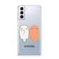 Two Ghosts Samsung S21 Plus Phone Case