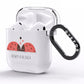 Two Ladybirds AirPods Clear Case Side Image