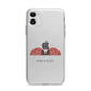 Two Ladybirds Apple iPhone 11 in White with Bumper Case