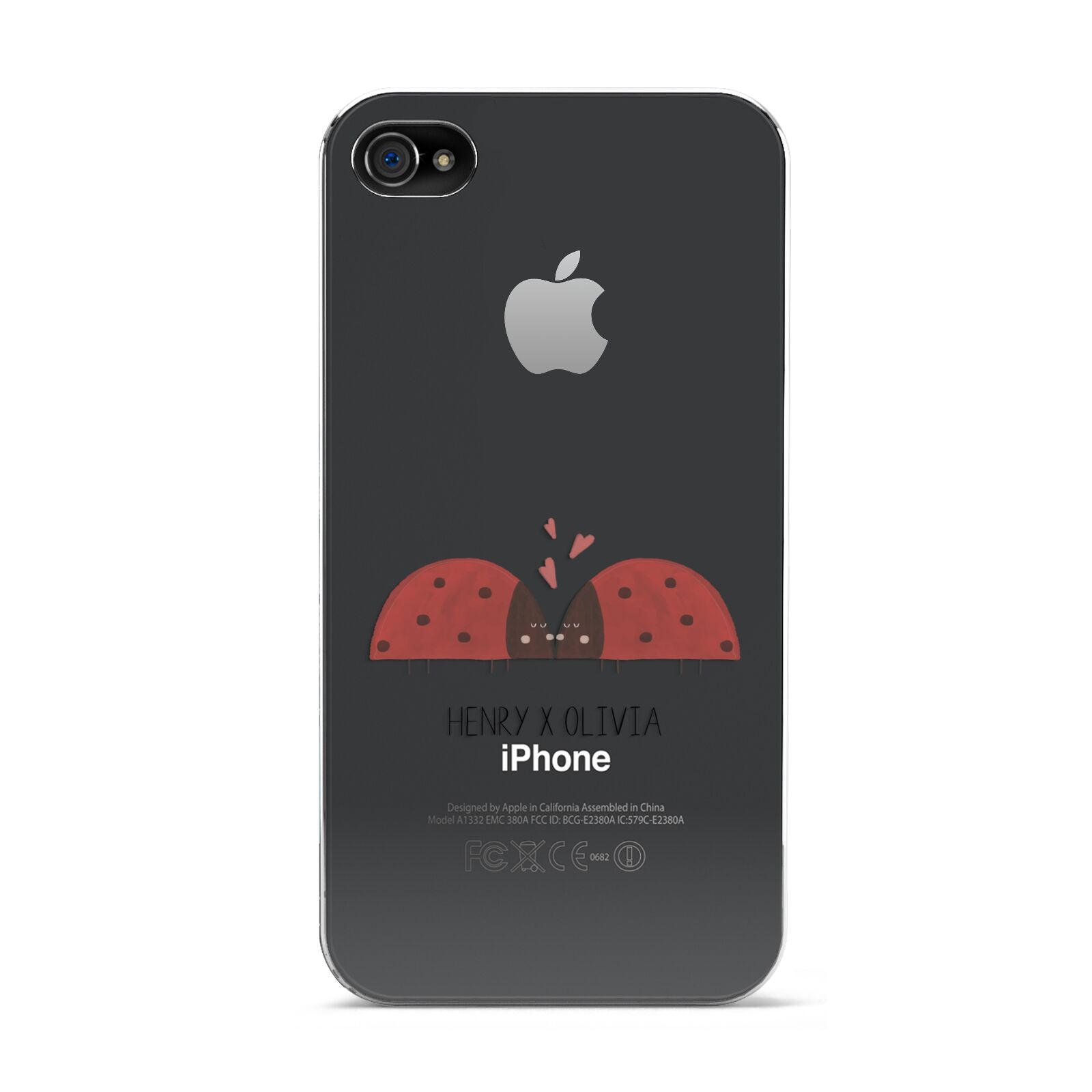 Two Ladybirds Apple iPhone 4s Case