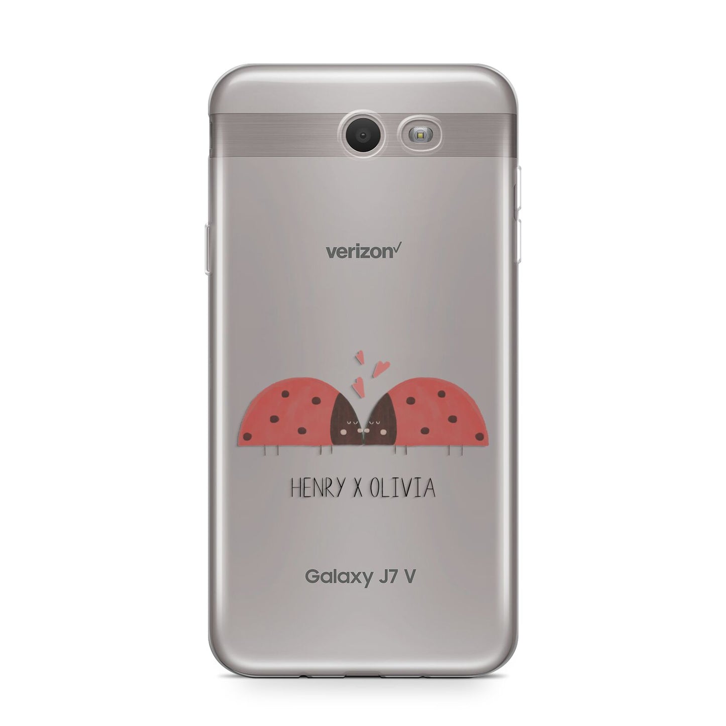 Two Ladybirds Samsung Galaxy J7 2017 Case