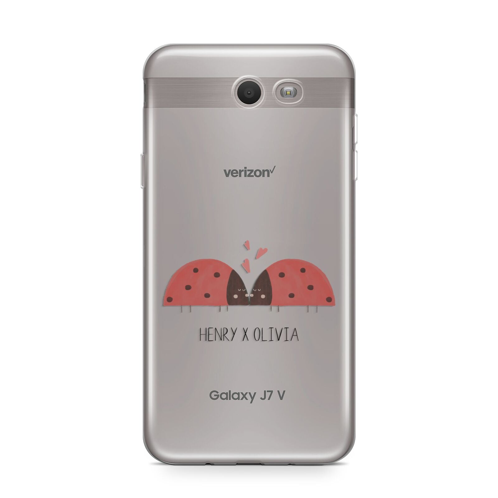 Two Ladybirds Samsung Galaxy J7 2017 Case