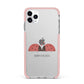 Two Ladybirds iPhone 11 Pro Max Impact Pink Edge Case