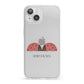 Two Ladybirds iPhone 13 Clear Bumper Case