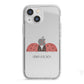 Two Ladybirds iPhone 13 Mini TPU Impact Case with White Edges