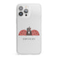 Two Ladybirds iPhone 13 Pro Max Clear Bumper Case