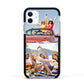 Two Photo Apple iPhone 11 in White with Black Impact Case