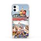 Two Photo Apple iPhone 11 in White with White Impact Case
