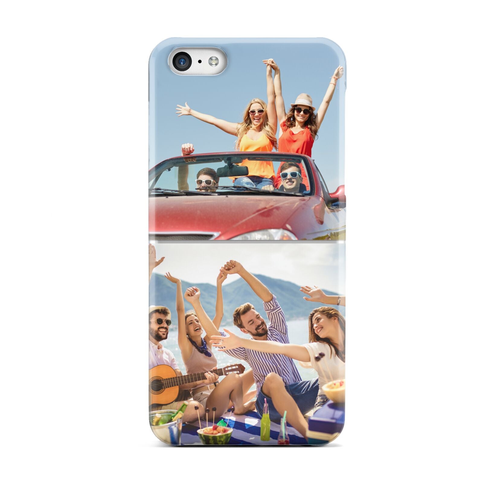 Two Photo Apple iPhone 5c Case