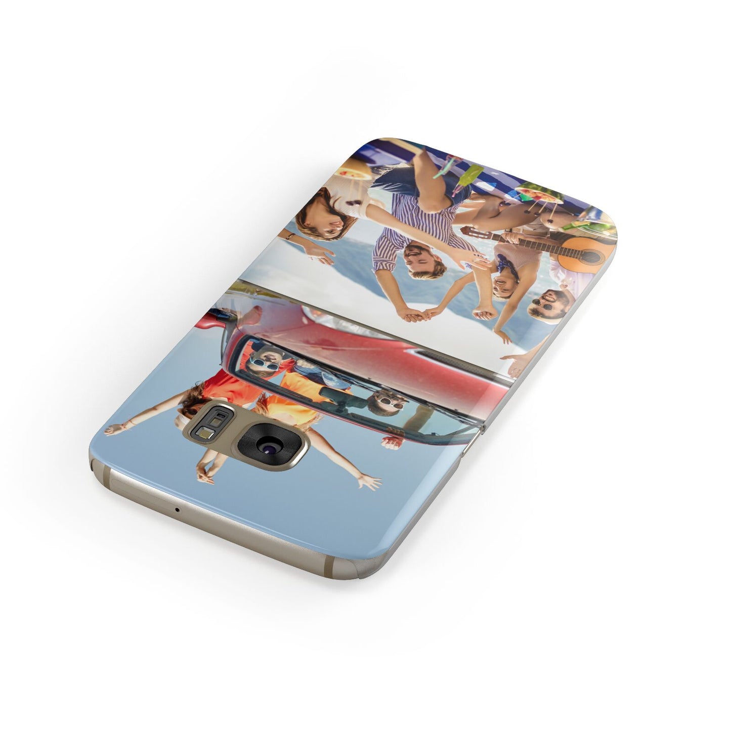 Two Photo Samsung Galaxy Case Front Close Up