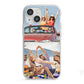 Two Photo iPhone 13 Mini TPU Impact Case with White Edges