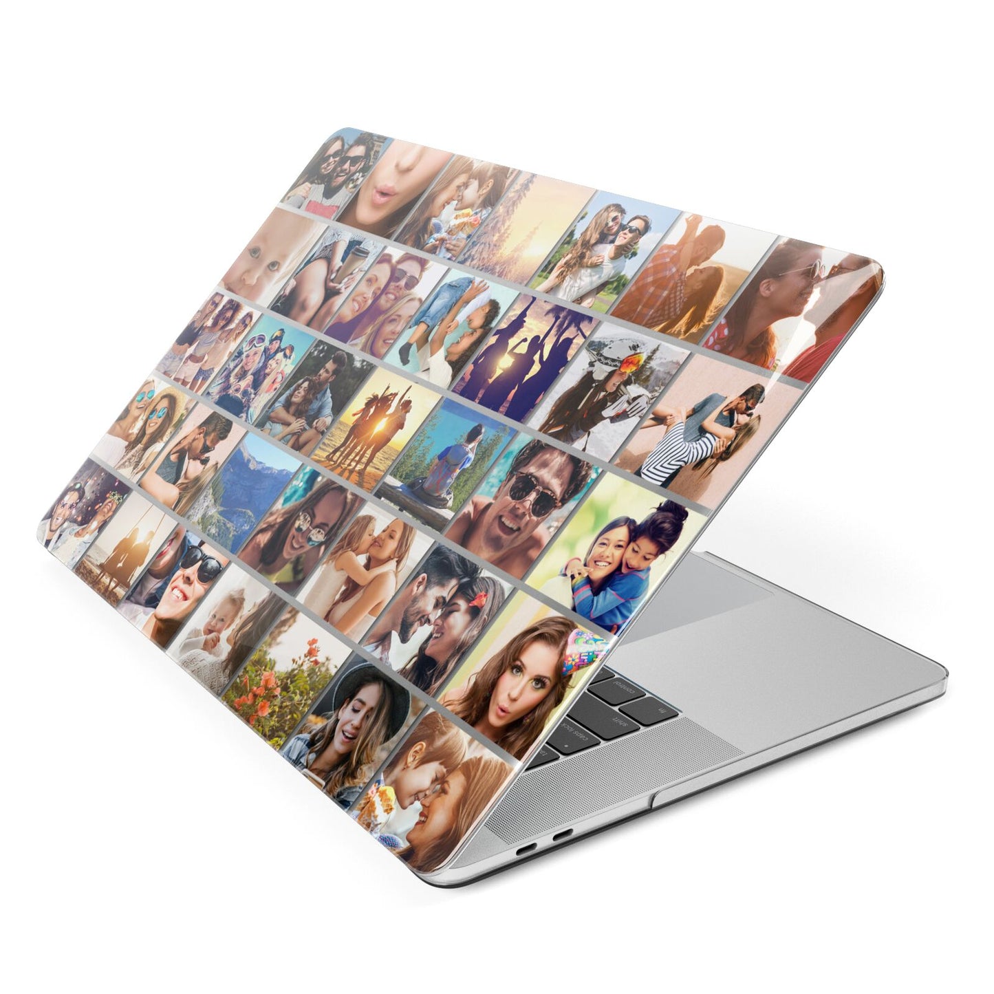 Ultimate Photo Montage Upload Apple MacBook Case Side View
