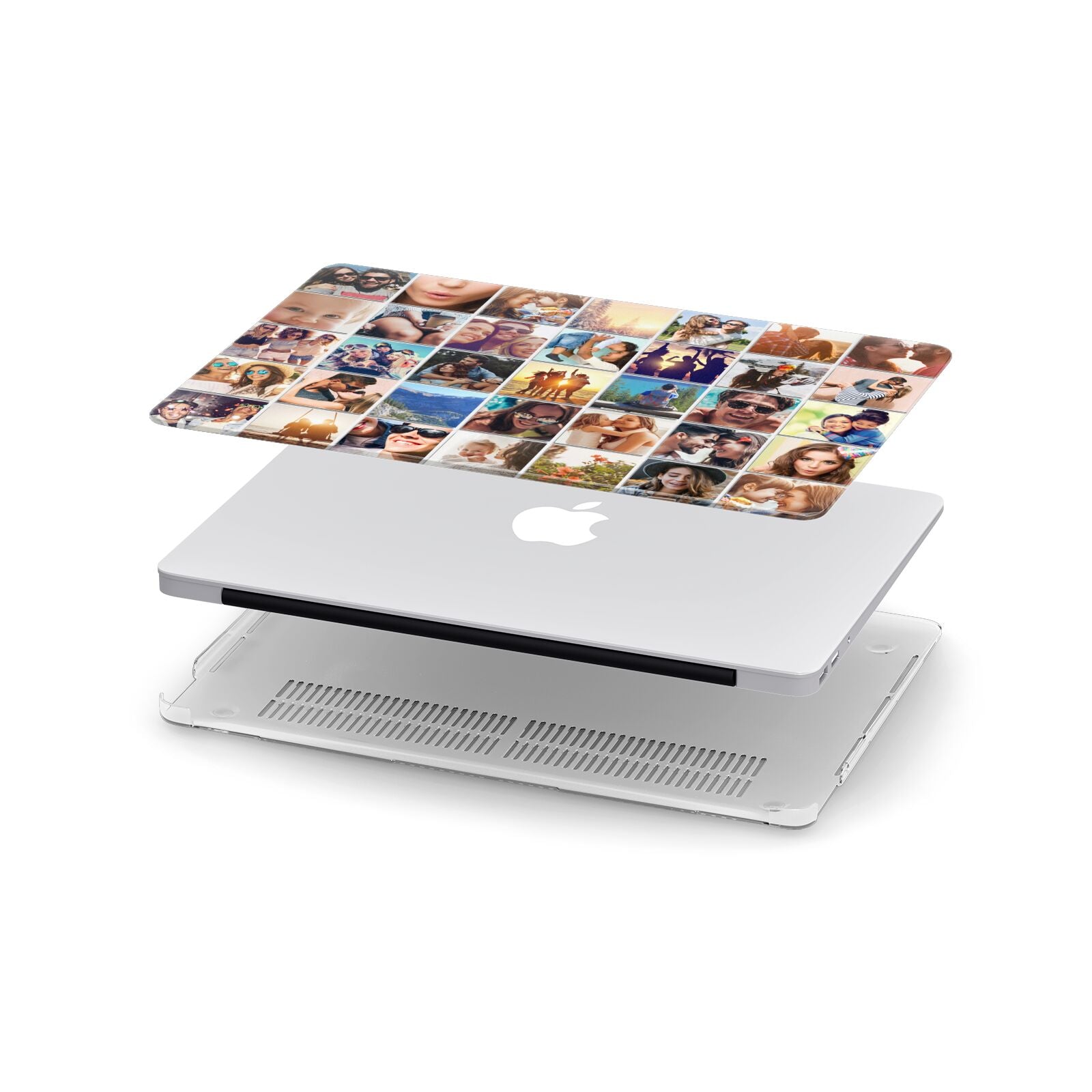 Ultimate Photo Montage Upload Apple MacBook Case in Detail