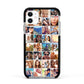Ultimate Photo Montage Upload Apple iPhone 11 in White with Black Impact Case