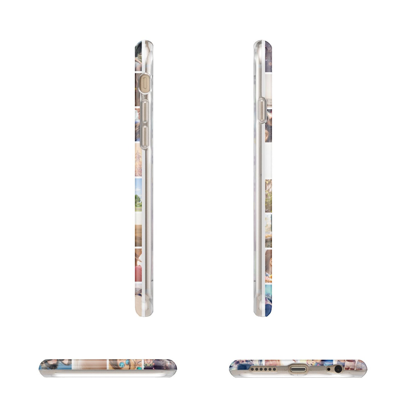 Ultimate Photo Montage Upload Apple iPhone 6 3D Wrap Tough Case Alternative Image Angles