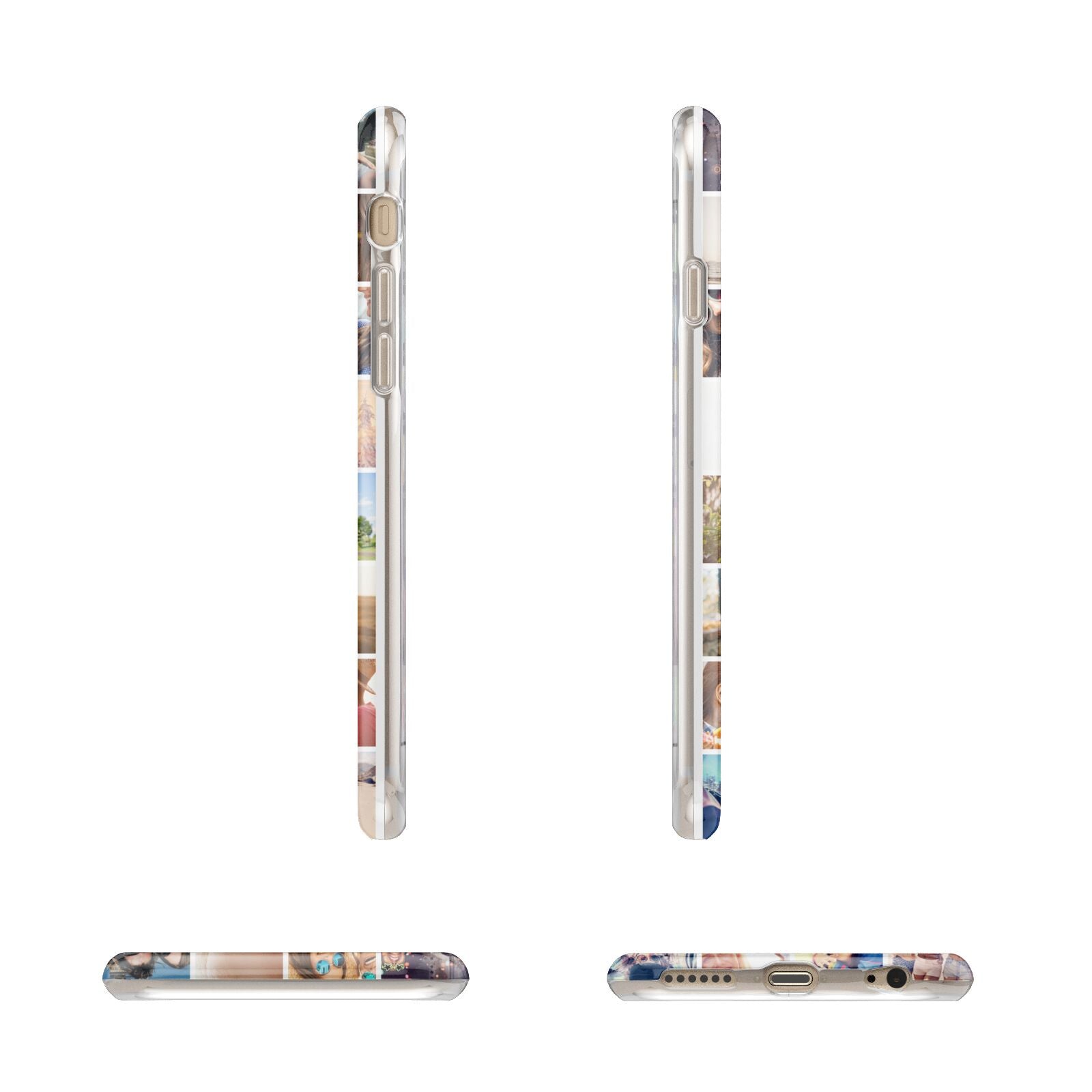 Ultimate Photo Montage Upload Apple iPhone 6 3D Wrap Tough Case Alternative Image Angles