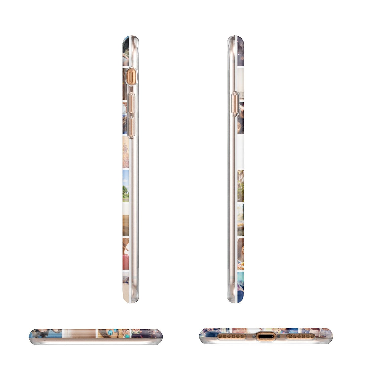 Ultimate Photo Montage Upload Apple iPhone 7 8 3D Wrap Tough Case Alternative Image Angles