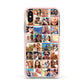 Ultimate Photo Montage Upload Apple iPhone Xs Impact Case Pink Edge on Gold Phone