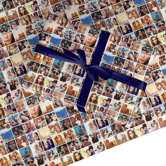 Ultimate Photo Montage Upload Custom Wrapping Paper