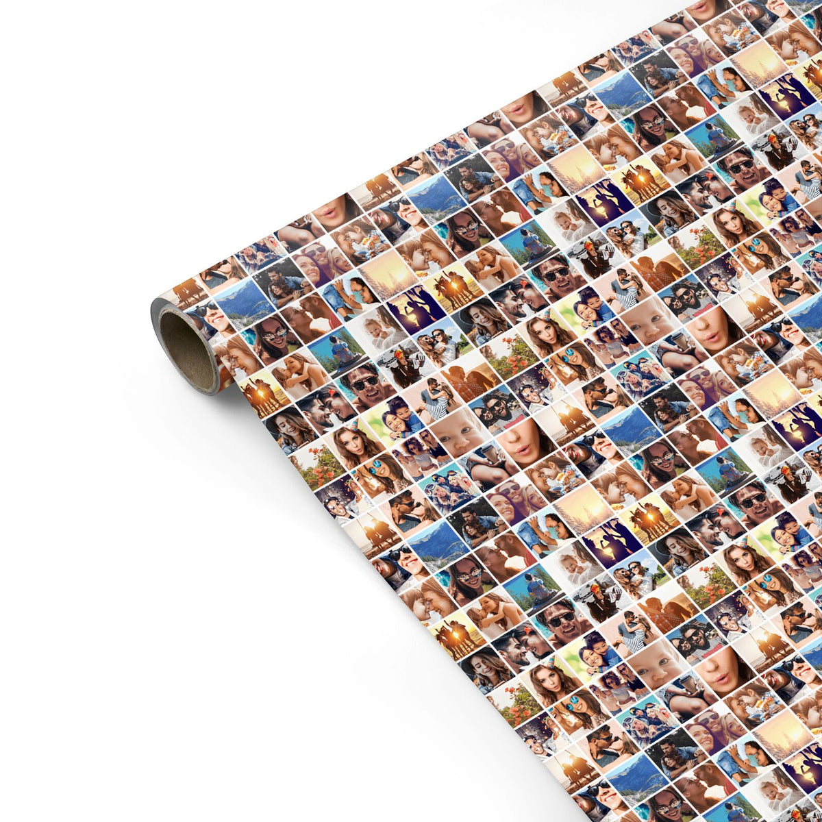 Photo Realism Wrapper Ultimate Photo Montage Upload Wrapping Paper – Dyefor