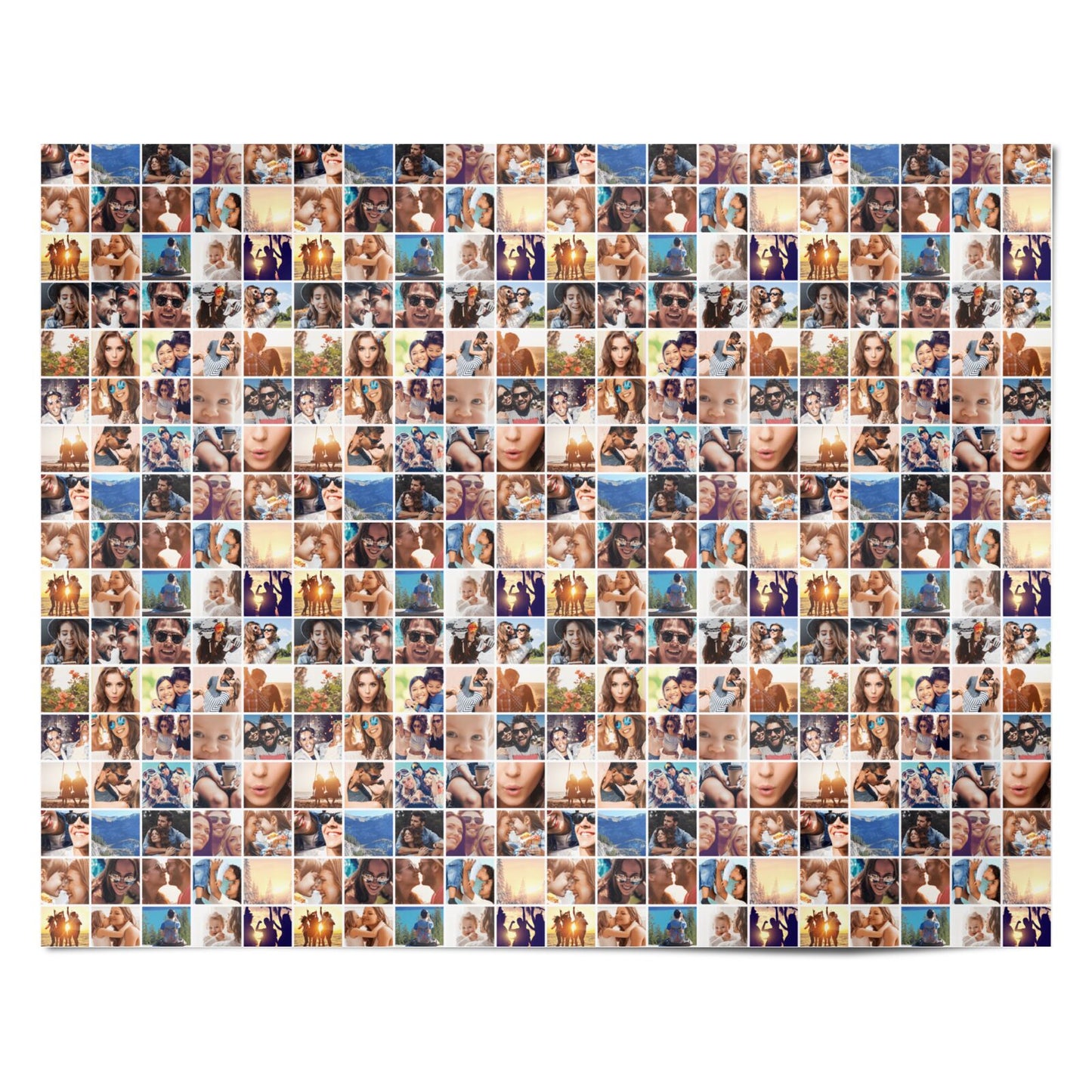 Ultimate Photo Montage Upload Personalised Wrapping Paper Alternative