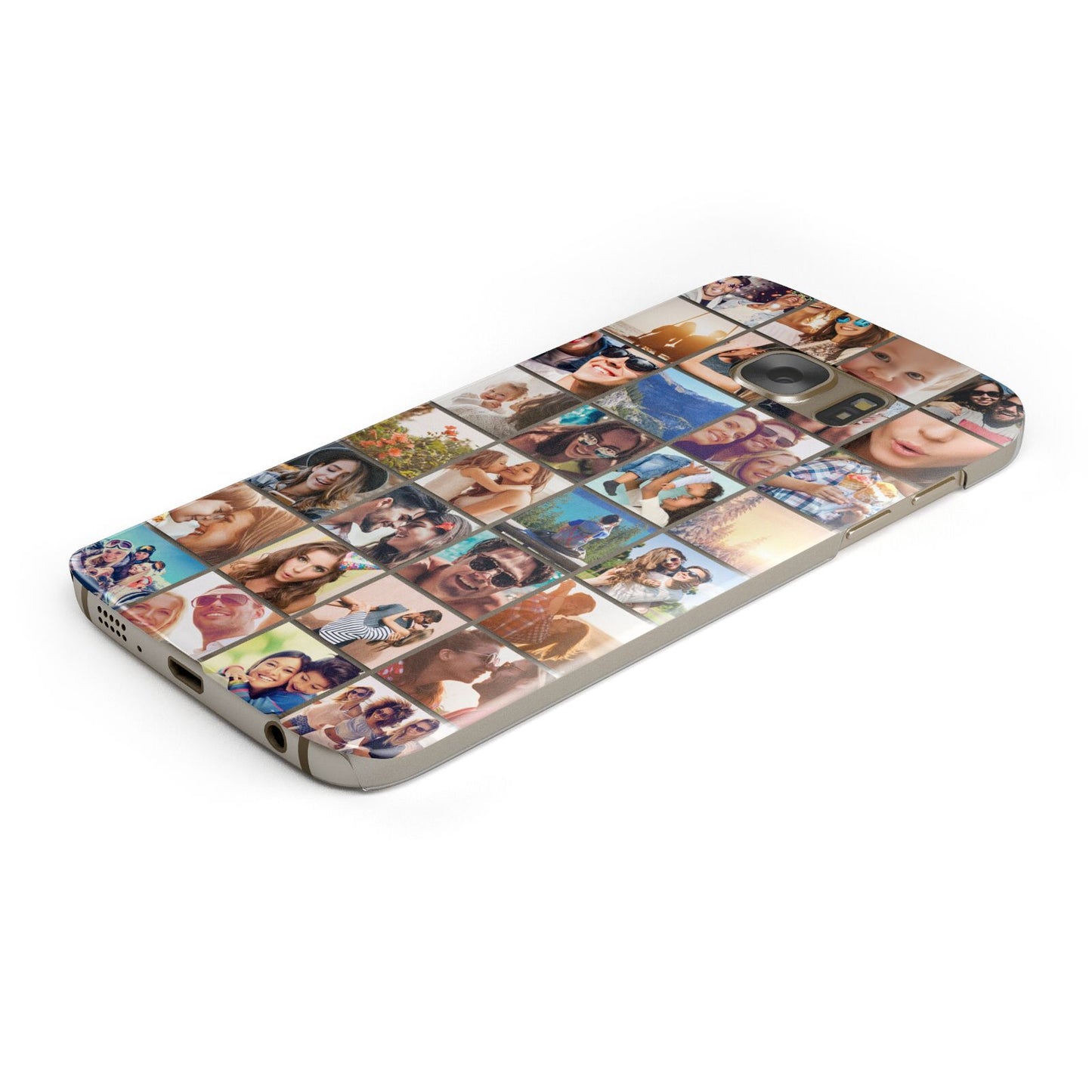 Ultimate Photo Montage Upload Samsung Galaxy Case Bottom Cutout