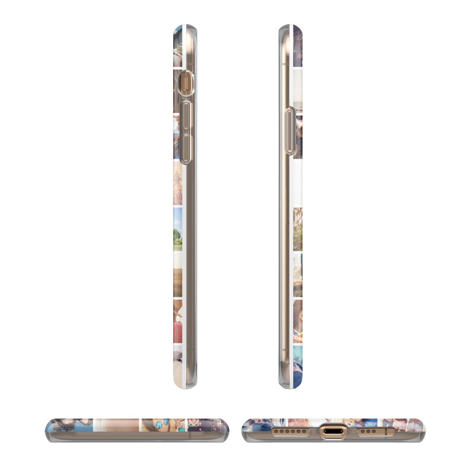 Ultimate Photo Montage Upload iPhone 11 3D Tough Case Angle Images