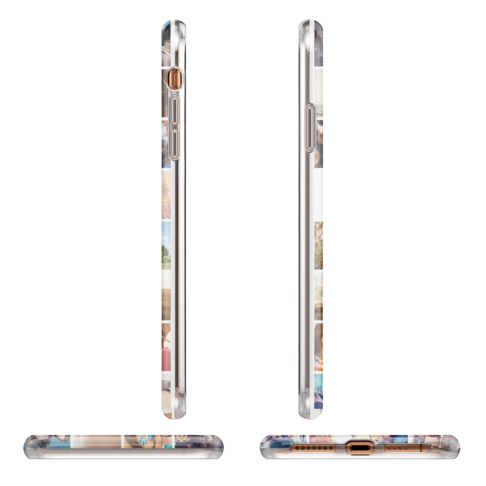 Ultimate Photo Montage Upload iPhone 11 Pro Max 3D Tough Case Angle Images