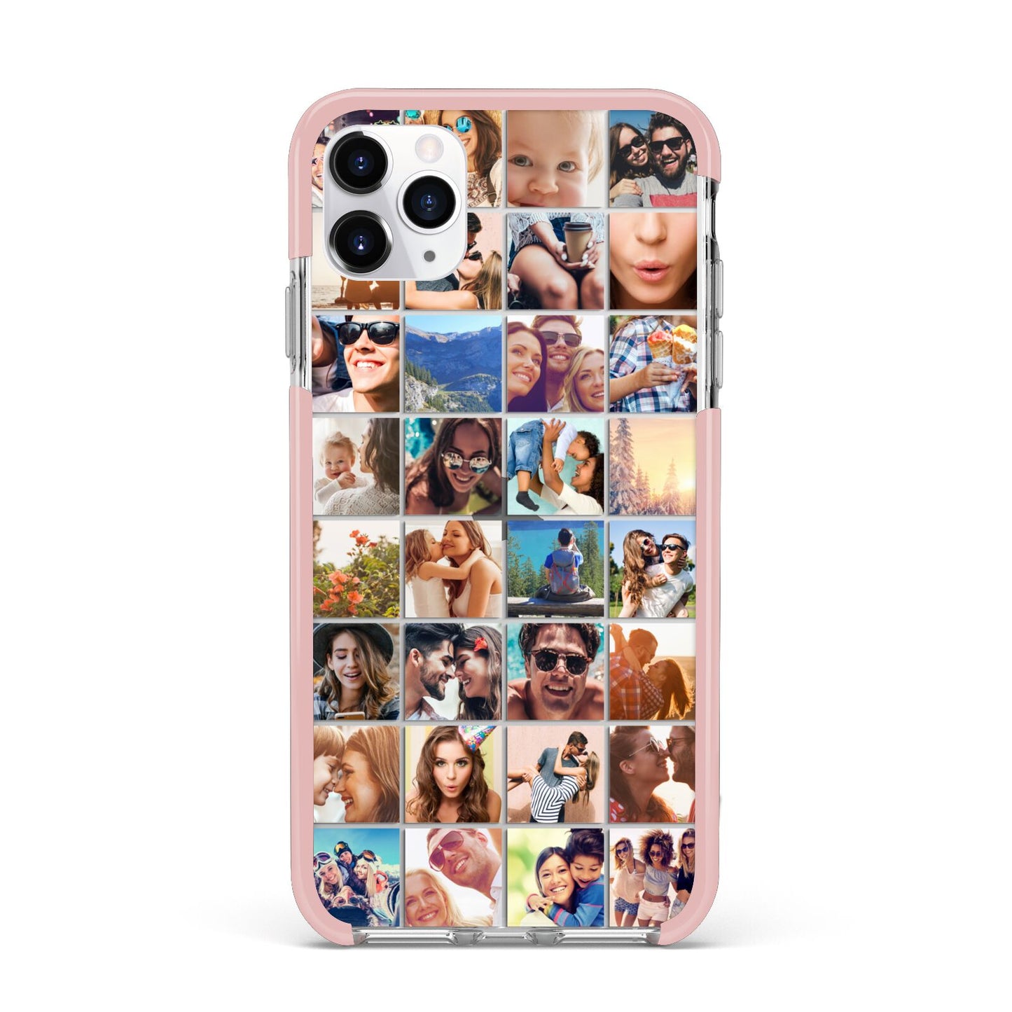 Ultimate Photo Montage Upload iPhone 11 Pro Max Impact Pink Edge Case