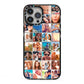 Ultimate Photo Montage Upload iPhone 13 Pro Max Black Impact Case on Silver phone