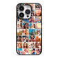 Ultimate Photo Montage Upload iPhone 14 Pro Black Impact Case on Silver phone