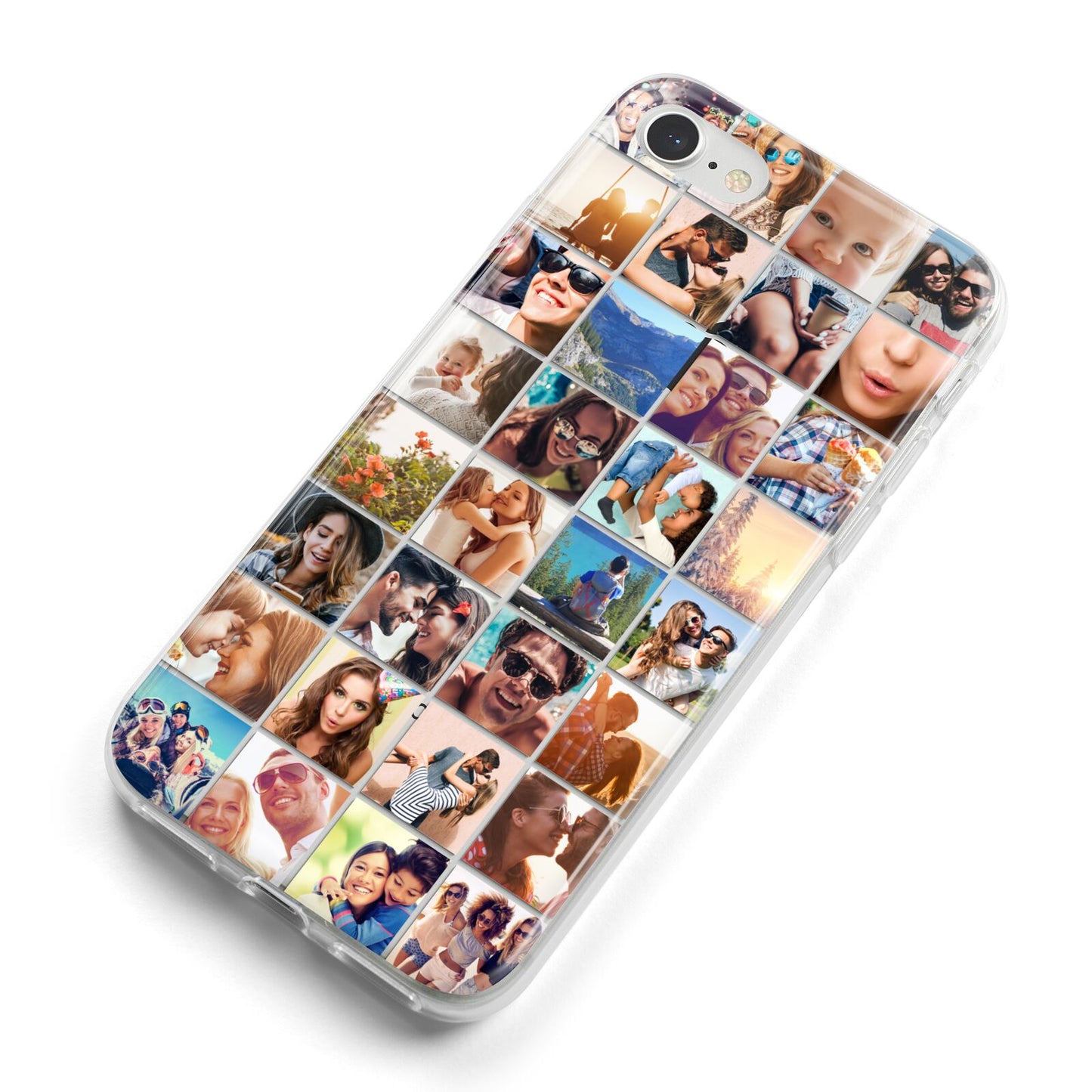Ultimate Photo Montage Upload iPhone 8 Bumper Case on Silver iPhone Alternative Image